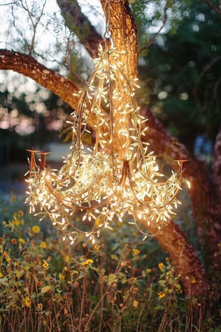Outdoor string light idea #1