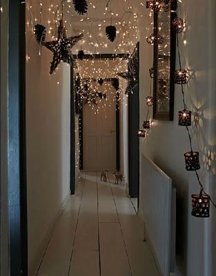 Hallway sales string lights