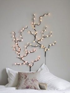 Indoor string light ideas #36