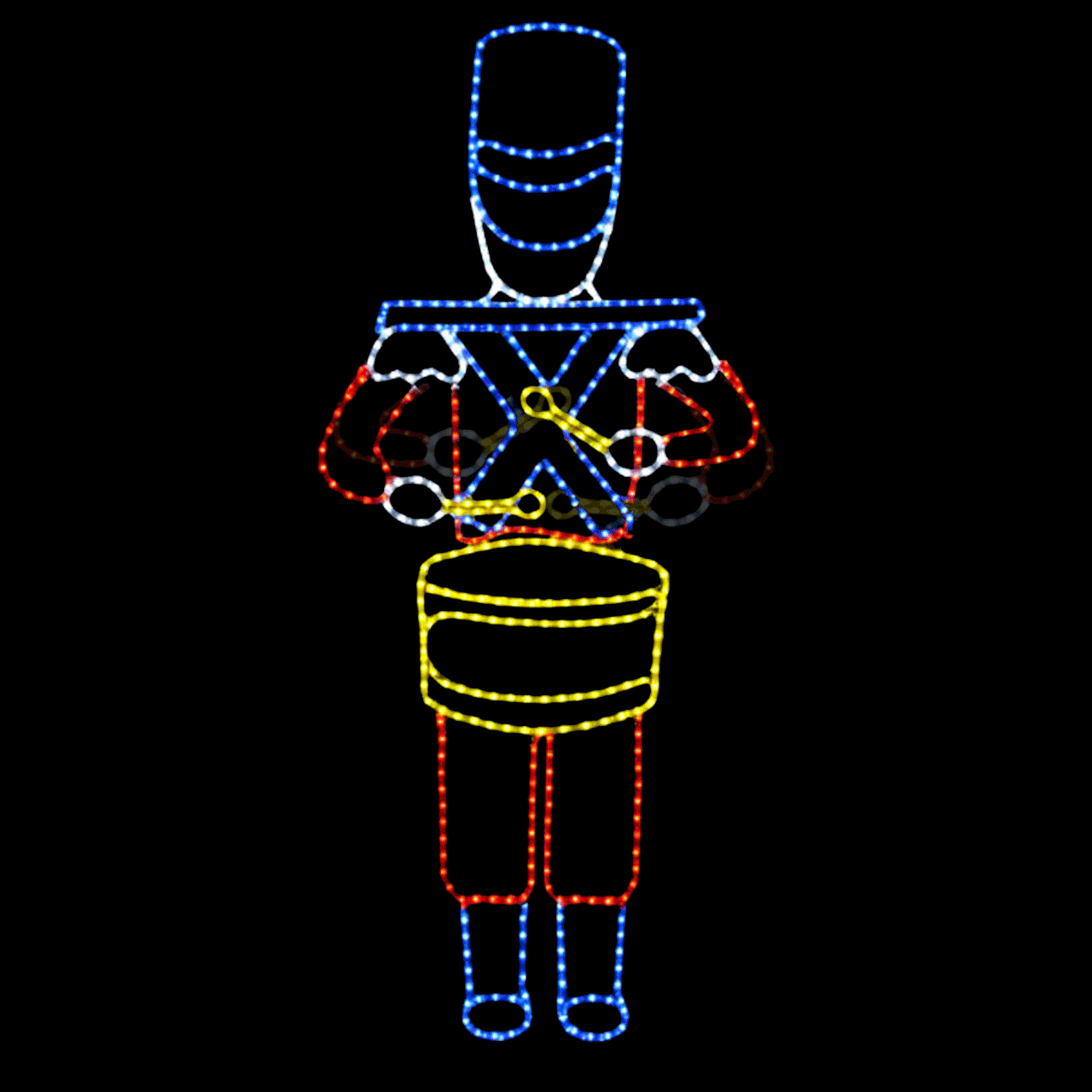 Animated Drumming Toy Soldier Motif