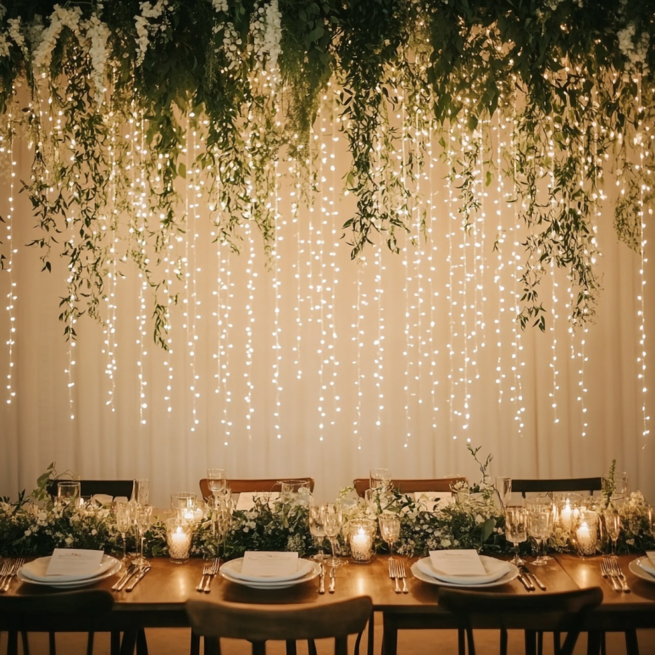 Birddog Lighting Wedding Curtain Lights