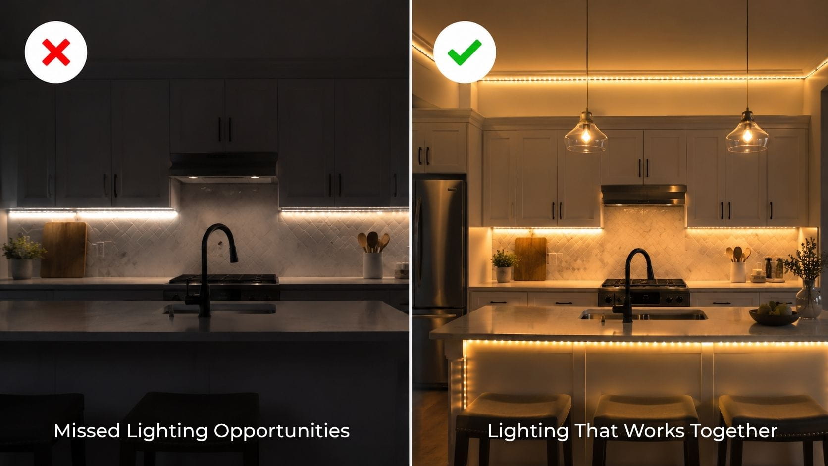 Putting Your Lights in the Wrong Place