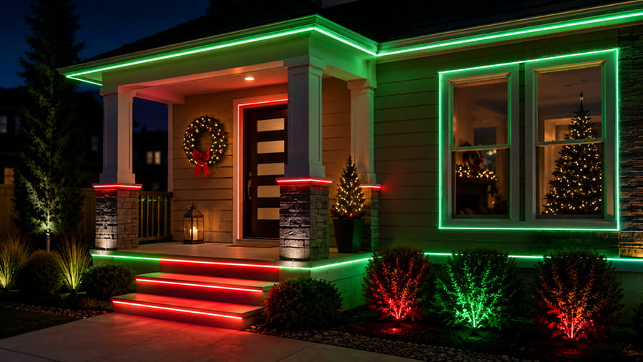 Christmas Light Color and Modern Effects