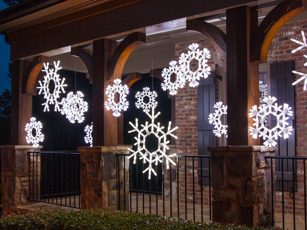 Snowflake Rope Light Motifs Inuse