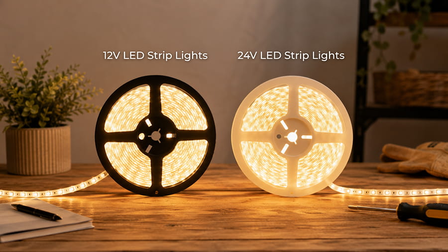 Match The Voltage of LED Strip Lights